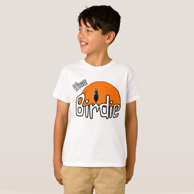 Wise birdie t shirt (Hel framsida)
