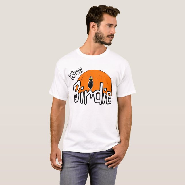 Wise birdie t shirt (Hel framsida)
