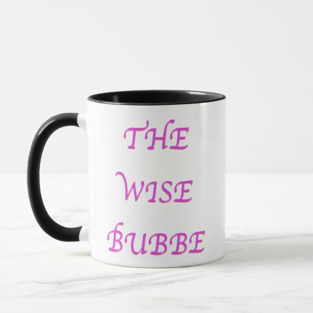 Wise Bubbie Passover Seder Mugg (Vänster)