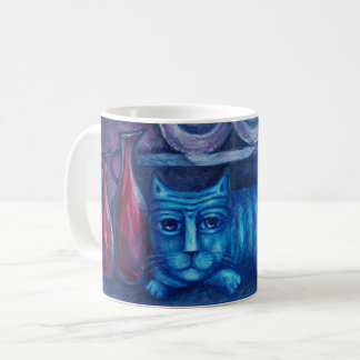 Wise Cat/Daydreamer&Nightthinker/Gift for CatLover Kaffemugg