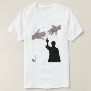 Wise Expression BHARAT JODO YATRA Gandhi T-shirt