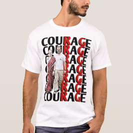 Wise Expression Courage of Rahul Gandhi T-shirt