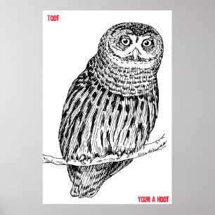 Wise Gamla Uggla Poster