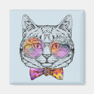 Wise Kattunge Kat Magnet