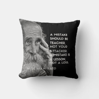 Wise man Ord Dekorativ kudde