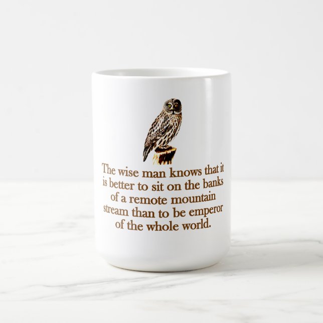 Wise Man vet Kaffemugg (Center)