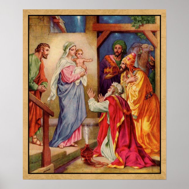 Wise-Manar-besöket Poster (Framsidan)