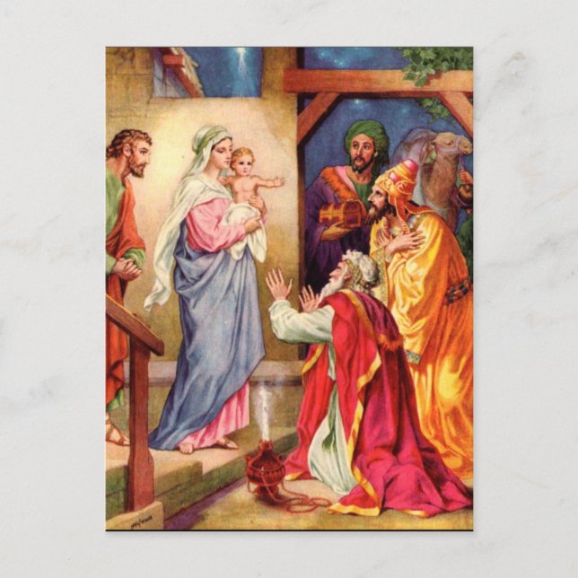 Wise-Manar-besöket Vykort (Framsida)