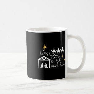 Wise Manar fortsätter att träffa honom Kristus Jes Kaffemugg