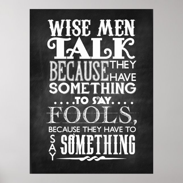 Wise Manar Poster (Framsidan)
