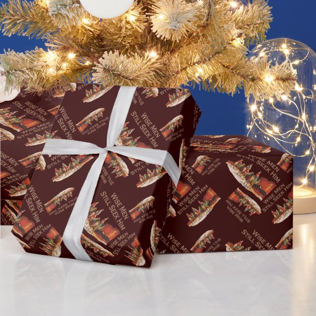 Wise Manar söker fortfarande honom, jul Presentpapper (Helgdagar)