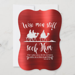 Wise Manar söker fortfarande jul Julkort