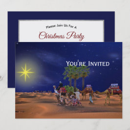 Wise Manar Star-julgrafik Inbjudningar