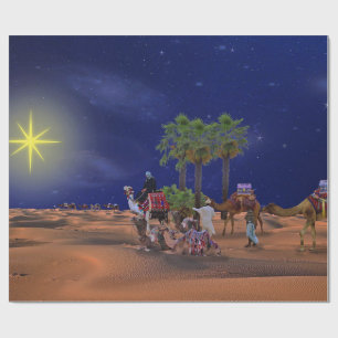 Wise Manar Star-julgrafik Presentpapper