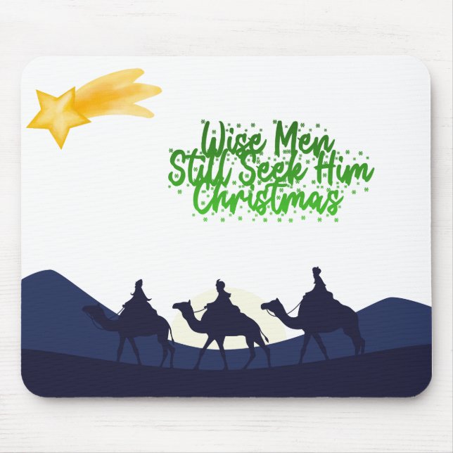 Wise Men Still Seek Him Christmas Musmatta (Framsidan)