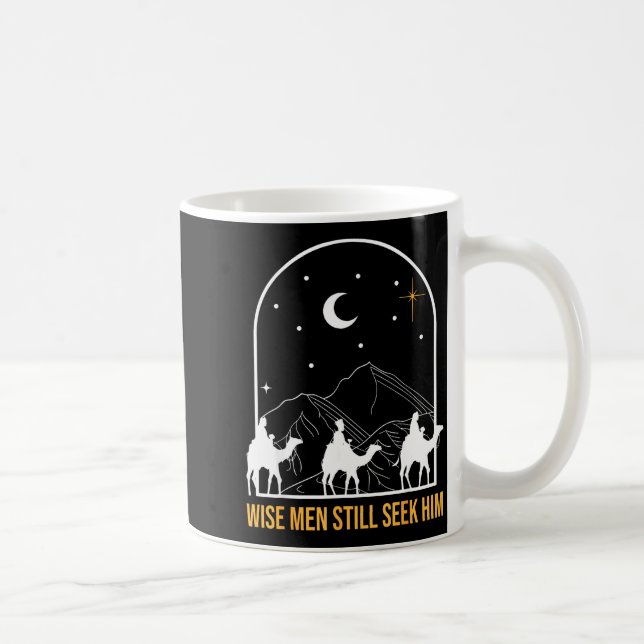 Wise Men Still Seek Him Nativity Scene Christian C Kaffemugg (Höger)