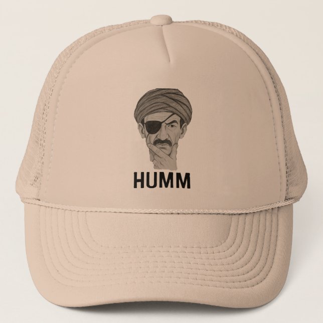 Wise Old Man - Vintage Sketch Cap Keps (Framsida)