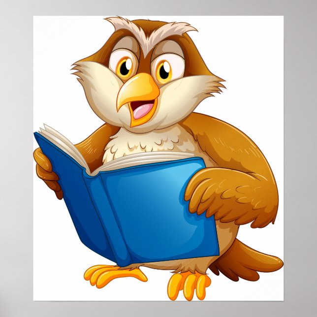 Wise Old Uggla Poster (Framsidan)