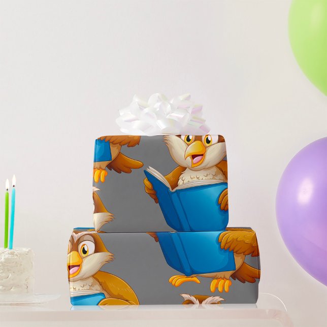 Wise Old Uggla Presentpapper (Skapare uppladdad)