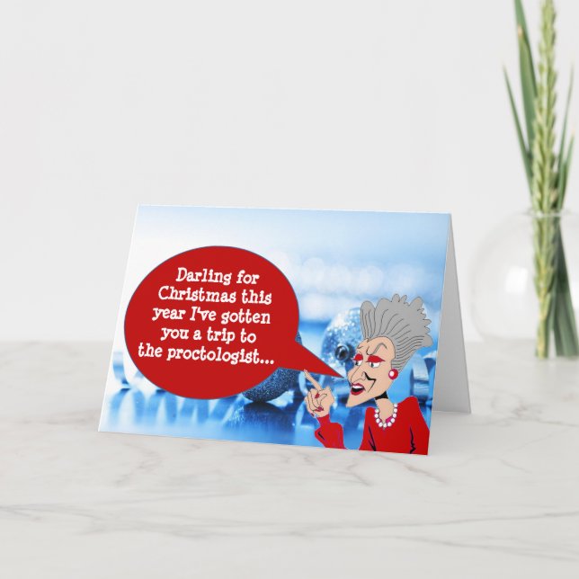 Wise Old Woman Julhälsningar nr 6 (2015) Helgkort (Framsida)