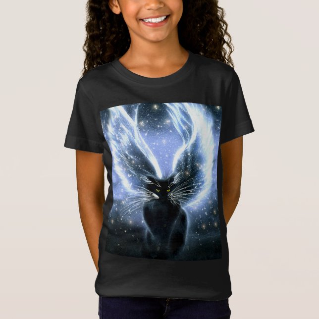 Wise One Fairy Cat T-shirt (Framsida)