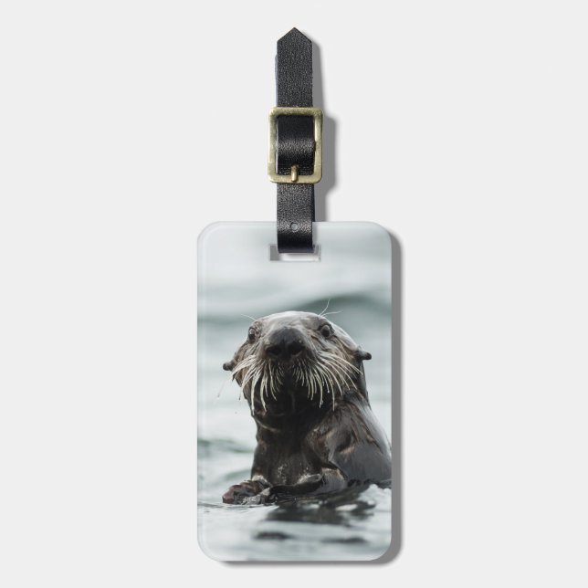 Wise Otter Bagagebricka (Vertikal Framsida)