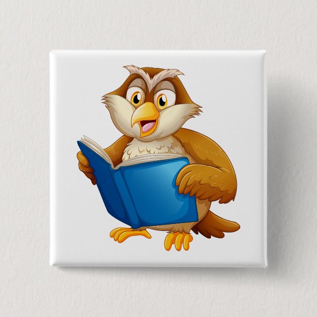 Wise Owl Reading Book Knapp (Framsida)
