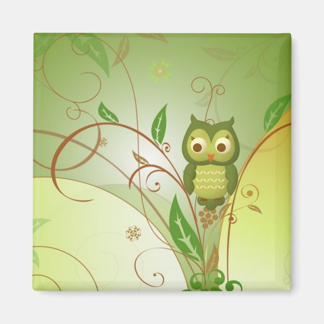 Wise Uggla Magnet (Framsidan)