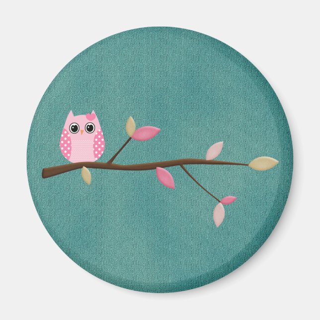 Wise Uggla Magnet (Framsidan)