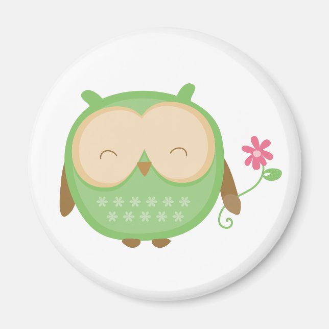 Wise Uggla Magnet (Framsidan)