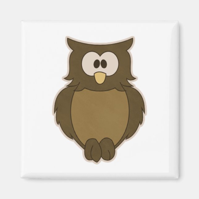 Wise Uggla Magnet (Framsidan)