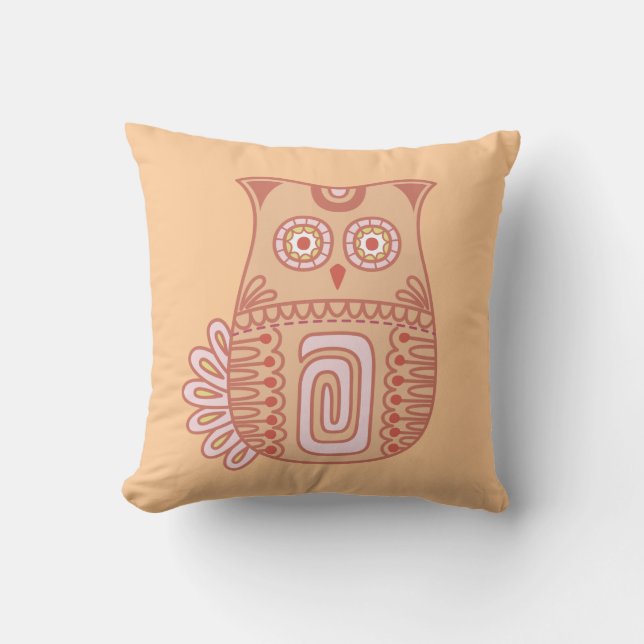 Wise Uggla Pillow Kudde (Framsida)