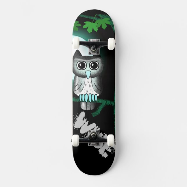 Wise Uggla Skate Board (Framsida)