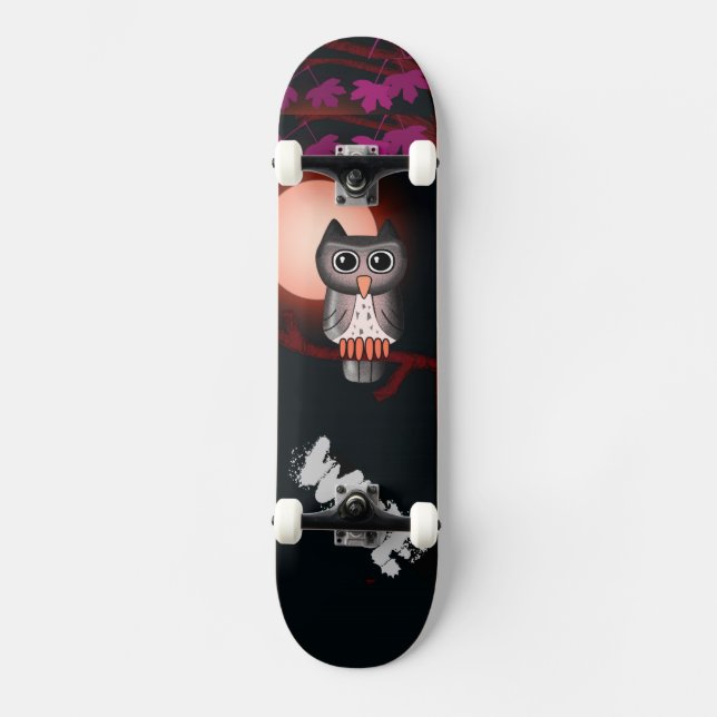 Wise Uggla Skate Board (Framsida)