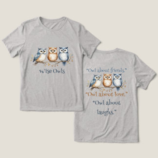 Wise Uggla T Shirt