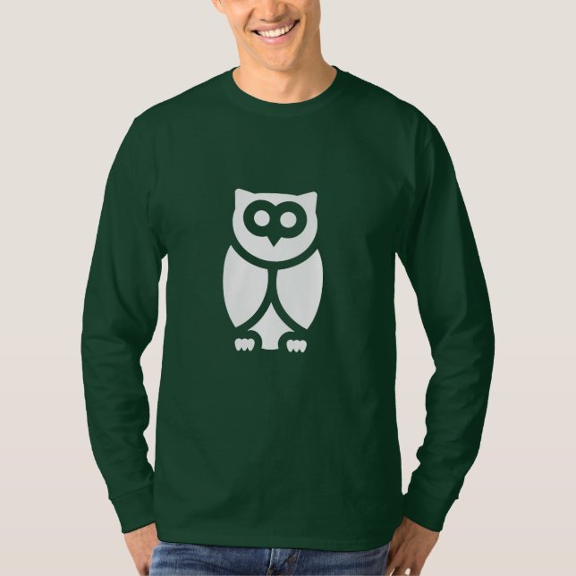 Wise Uggla T Shirt (Framsida)
