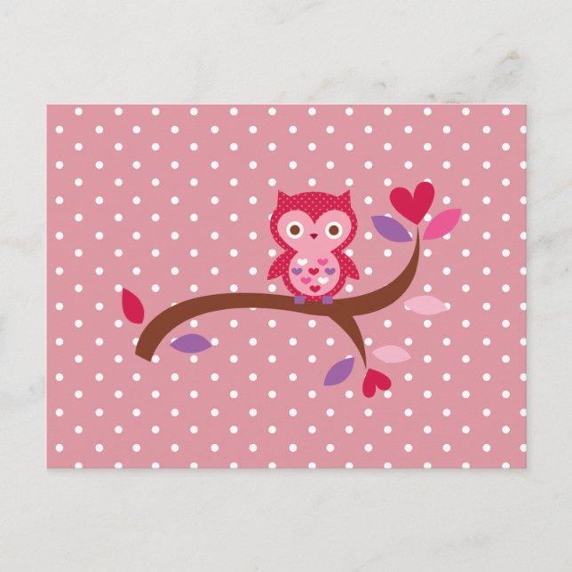 Wise Uggla Vykort (Framsida)