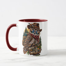 Wise & Wild Ugglestermug | Tvåtons Utomhus Camping