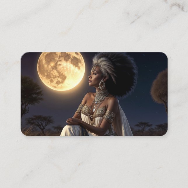 Wise Woman Bookmark Visitkort (Framsida)