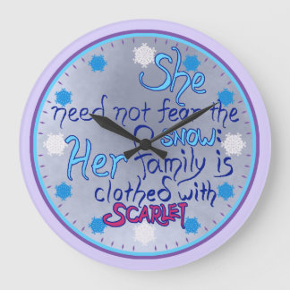 Wise Woman in Winter klocka