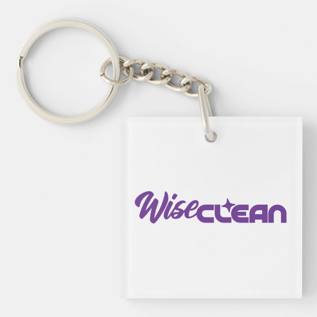 WiseClean - nyckelkedja (Framsidan)