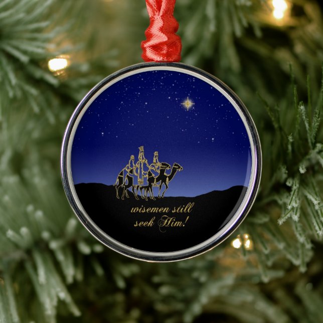 Wisemen söker fortfarande honom Ornament (Träd)