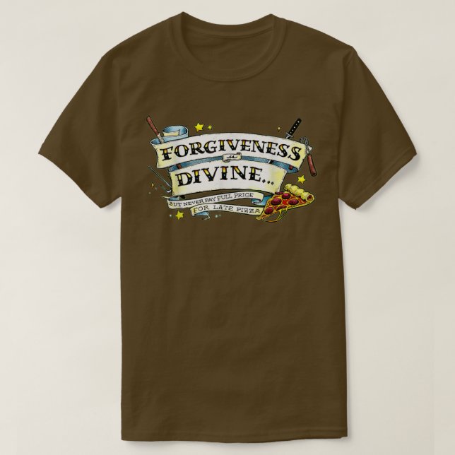 WiseMenSay Forgiveness Is Di  T Shirt (Design framsida)