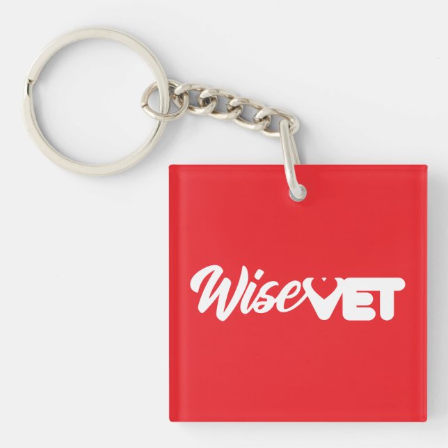 WiseVet - Nyckelkedja (Framsidan)