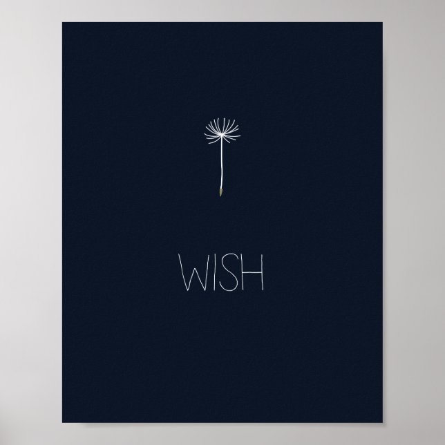 Wish Dandelion Poster (Framsidan)