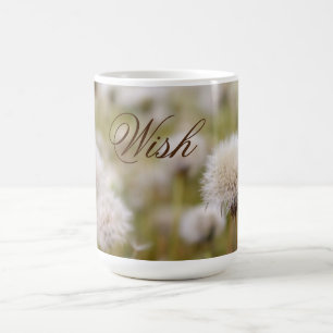 "Wish" Fluffy Dandelion Fält Kaffemugg