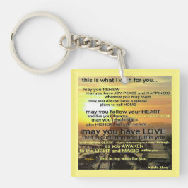 WISH Keychain av Adiela Akoo