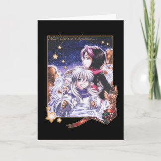 Wish på jul helgkort