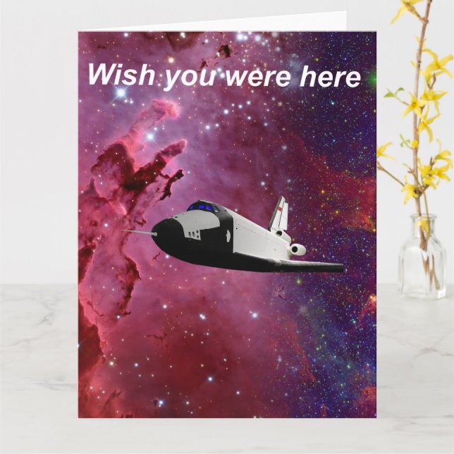 Wish you were here. kort (Gul blomma)