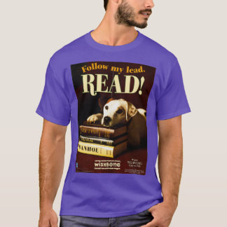 Wishbone hund READ T Shirt